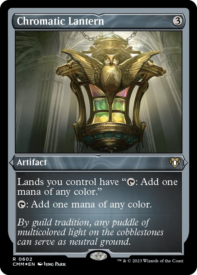 Chromatic Lantern (Foil Etched) [Commander Masters] - Magic: The Gathering - Card Brawlers | Quebec | Canada |