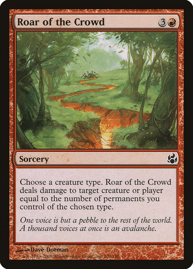 Roar of the Crowd [Morningtide] - Magic: The Gathering - Card Brawlers | Quebec | Canada |