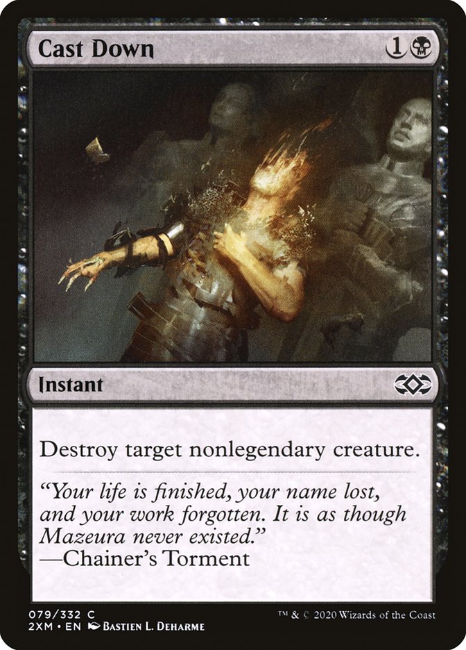 Cast Down [Double Masters] - Magic: The Gathering - Card Brawlers | Quebec | Canada |
