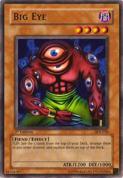 Big Eye [SDJ-018] Common - Yu-Gi-Oh! - Card Brawlers | Quebec | Canada |