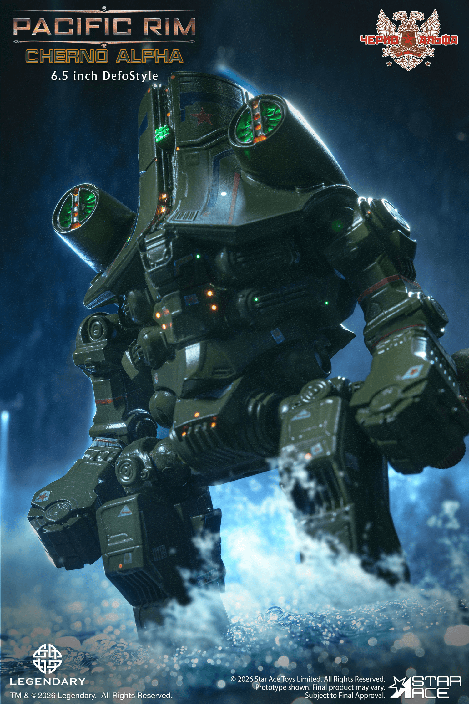 Star Ace - Pacific Rim – Cherno Alpha DefoStyle Figure DX - (PREORDER) December 15, 2026