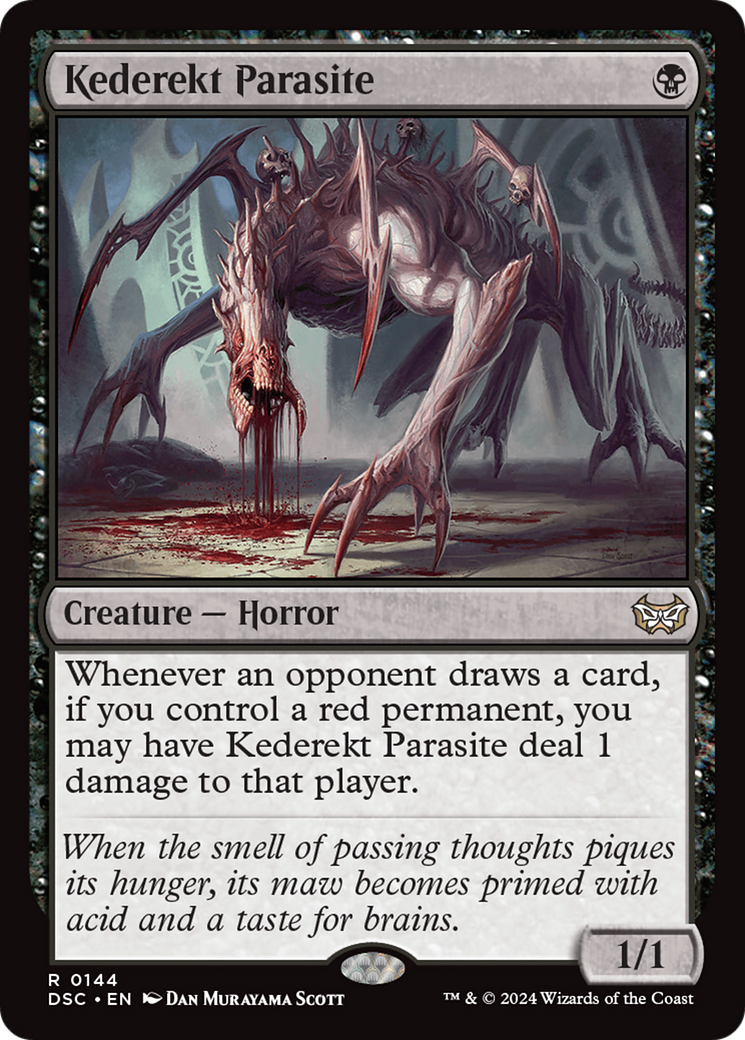Kederekt Parasite [Duskmourn: House of Horror Commander] - Magic: The Gathering - Card Brawlers | Quebec | Canada |