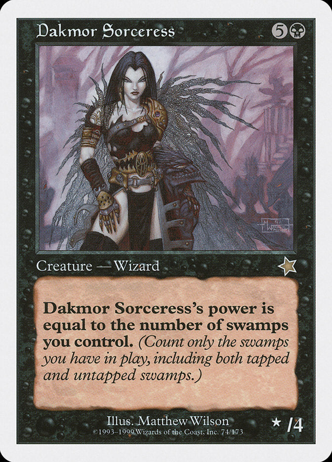 Dakmor Sorceress [Starter 1999] - Magic: The Gathering - Card Brawlers | Quebec | Canada |