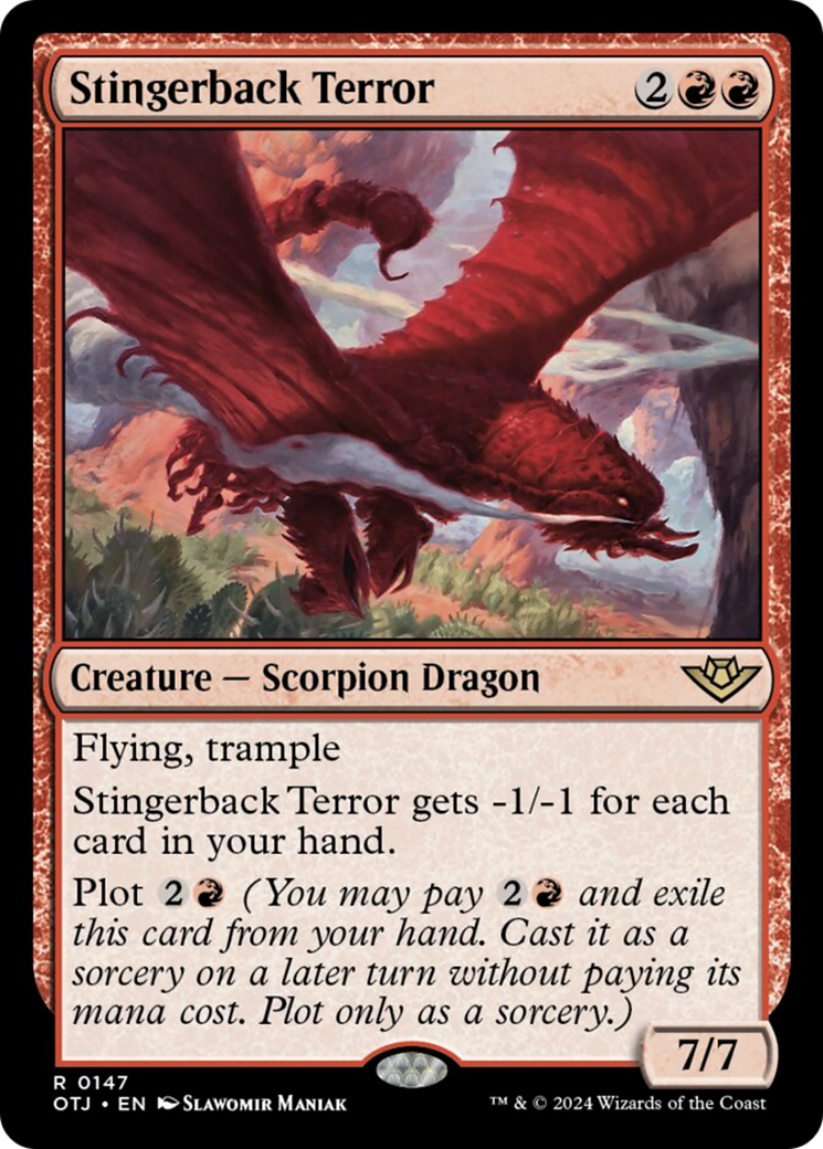 Stingerback Terror [Outlaws of Thunder Junction] - Magic: The Gathering - Card Brawlers | Quebec | Canada |