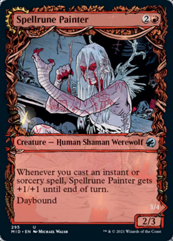 Spellrune Painter // Spellrune Howler (Showcase Equinox) [Innistrad: Midnight Hunt] - Magic: The Gathering - Card Brawlers | Quebec | Canada |