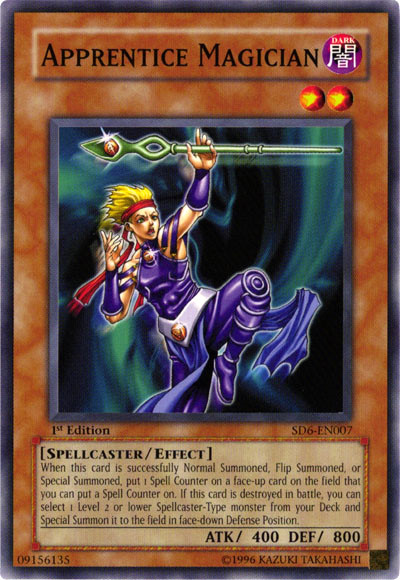 Apprentice Magician [SD6-EN007] Common - Yu-Gi-Oh! - Card Brawlers | Quebec | Canada |