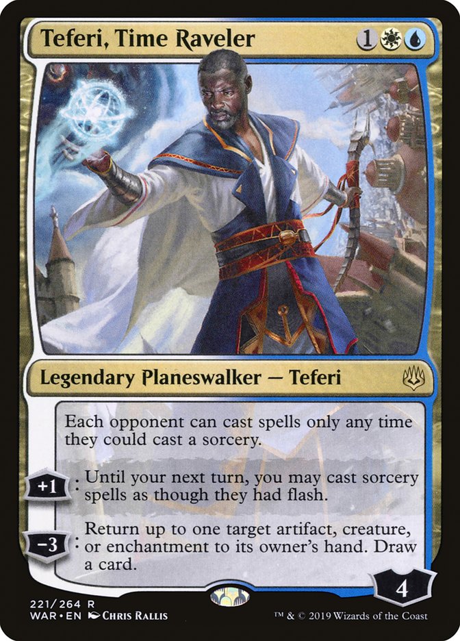 Teferi, Time Raveler [War of the Spark] - Magic: The Gathering - Card Brawlers | Quebec | Canada |