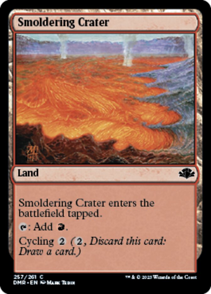 Smoldering Crater [Dominaria Remastered] - Magic: The Gathering - Card Brawlers | Quebec | Canada |