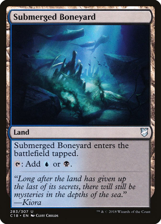 Submerged Boneyard [Commander 2018] - Magic: The Gathering - Card Brawlers | Quebec | Canada |