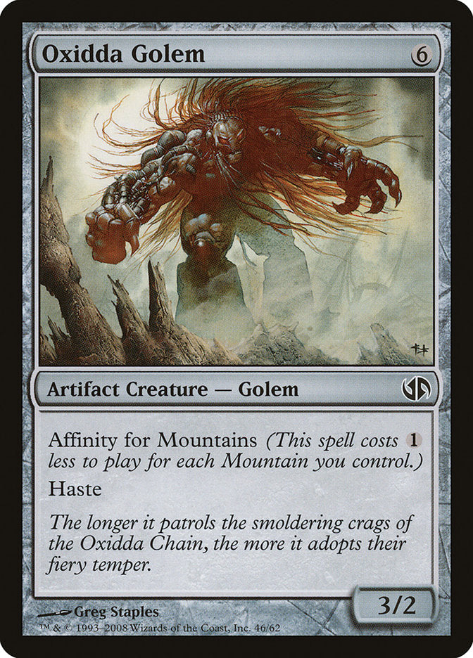 Oxidda Golem [Duel Decks: Jace vs. Chandra] - Magic: The Gathering - Card Brawlers | Quebec | Canada |
