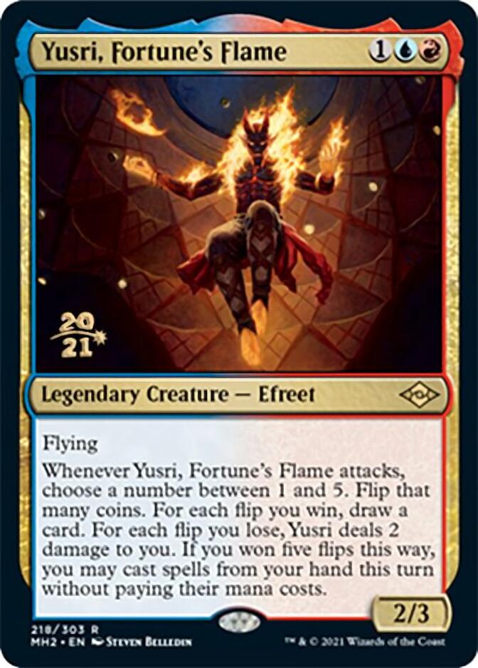 Yusri, Fortune's Flame [Modern Horizons 2 Prerelease Promos] - Magic: The Gathering - Card Brawlers | Quebec | Canada |