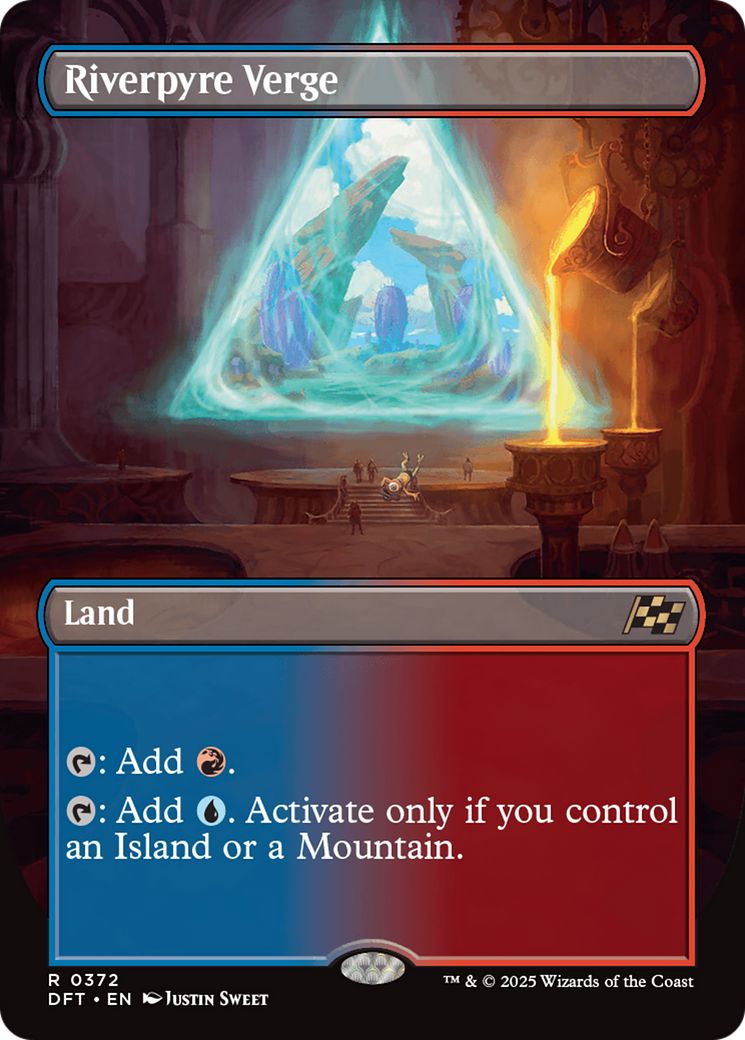 Riverpyre Verge (Borderless) [Aetherdrift] - Magic: The Gathering - Card Brawlers | Quebec | Canada |