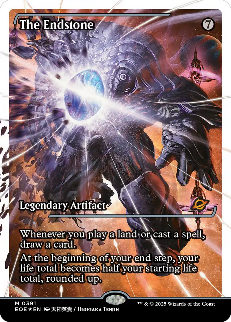 The Endstone (Showcase) (Fracture Foil) [Edge of Eternities] - Magic: The Gathering - Card Brawlers | Quebec | Canada |