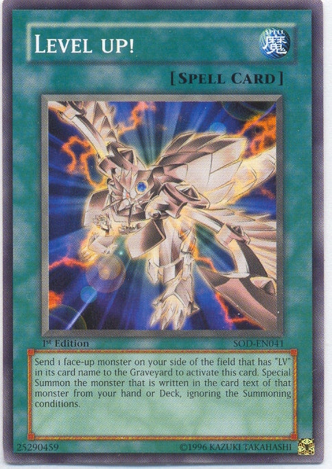 Level Up! [SOD-EN041] Common - Yu-Gi-Oh! - Card Brawlers | Quebec | Canada |