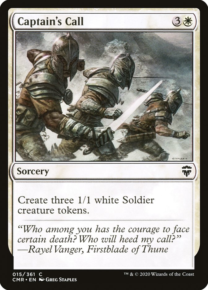 Captain's Call [Commander Legends] - Magic: The Gathering - Card Brawlers | Quebec | Canada |
