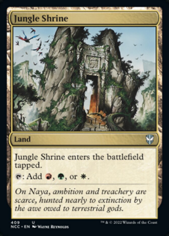 Jungle Shrine [Streets of New Capenna Commander] - Magic: The Gathering - Card Brawlers | Quebec | Canada |