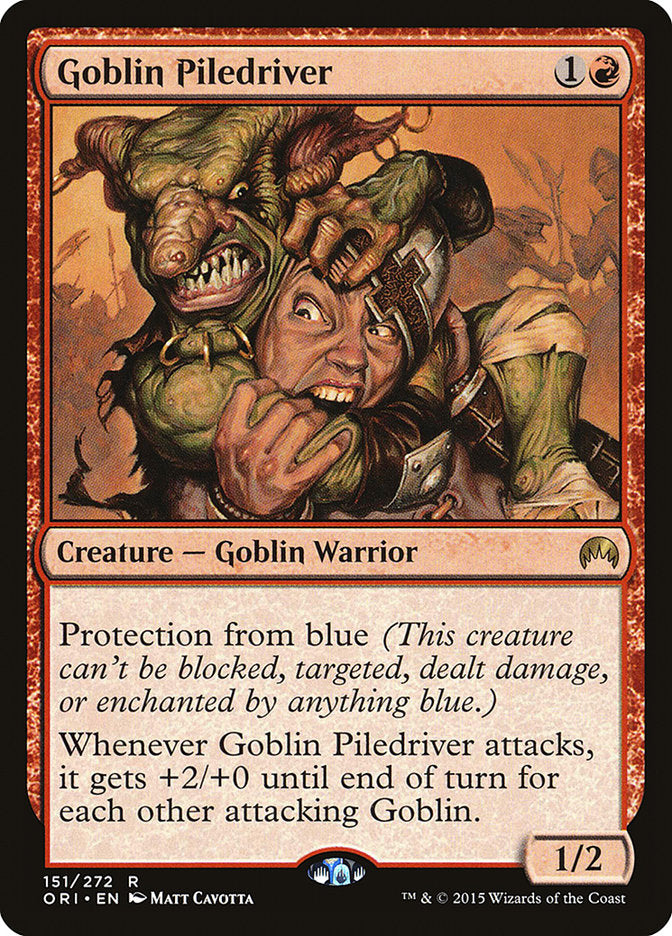 Goblin Piledriver [Magic Origins] - Magic: The Gathering - Card Brawlers | Quebec | Canada |