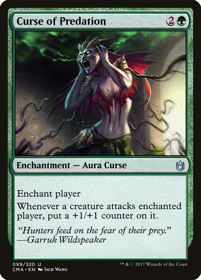 Curse of Predation [Commander Anthology] - Magic: The Gathering - Card Brawlers | Quebec | Canada |