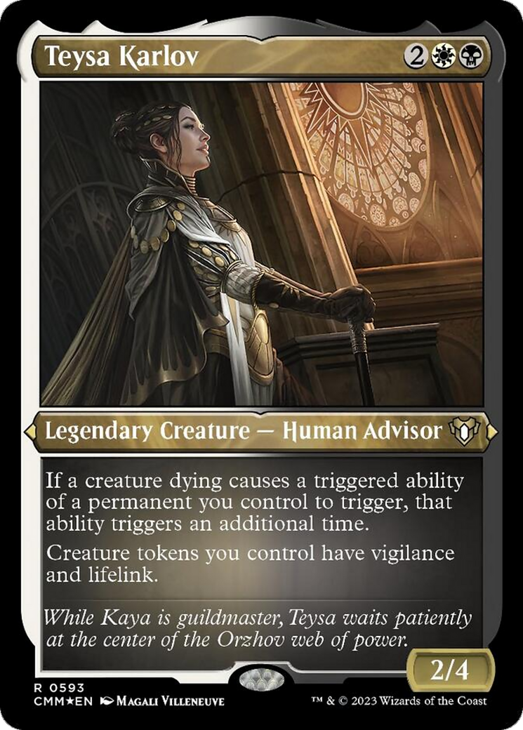 Teysa Karlov (Foil Etched) [Commander Masters] - Magic: The Gathering - Card Brawlers | Quebec | Canada |