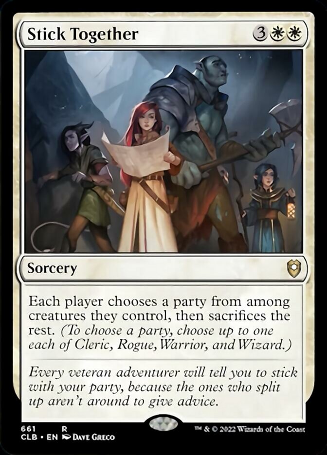 Stick Together [Commander Legends: Battle for Baldur's Gate] - Magic: The Gathering - Card Brawlers | Quebec | Canada |