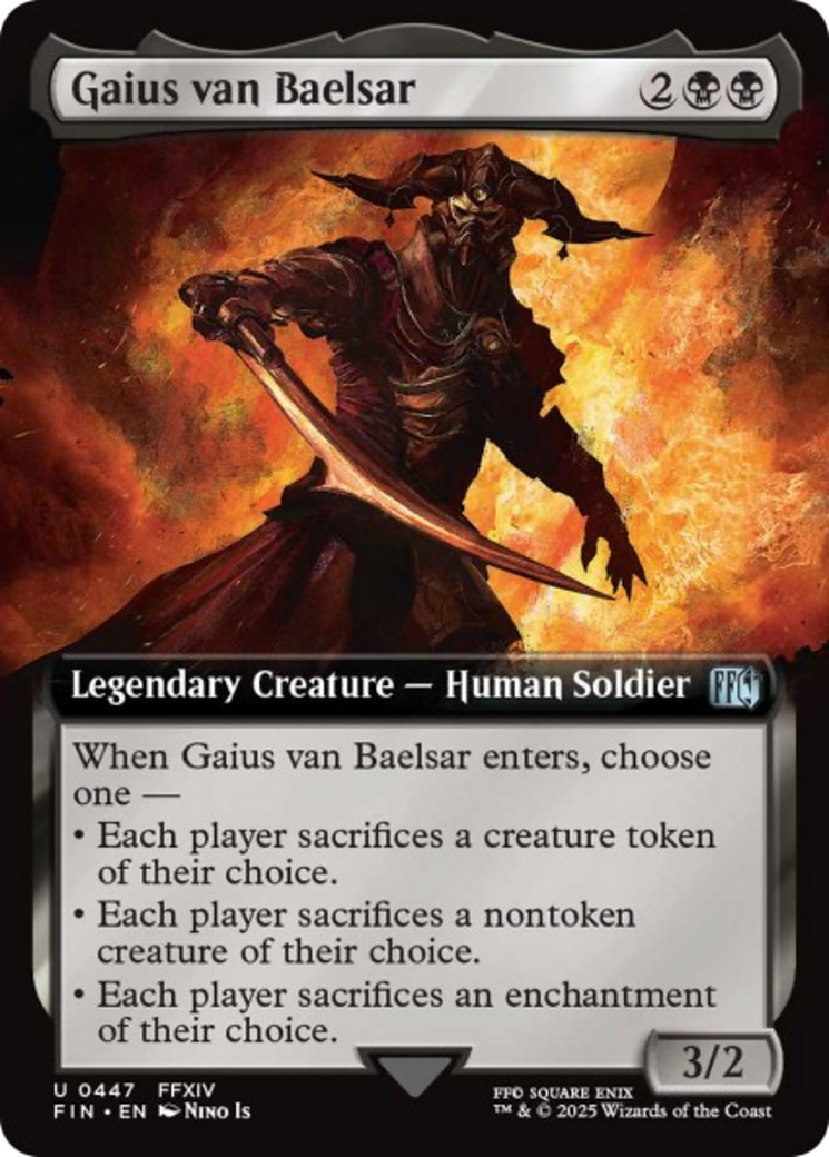 Gaius van Baelsar (Extended Art) [FINAL FANTASY] - Magic: The Gathering - Card Brawlers | Quebec | Canada |