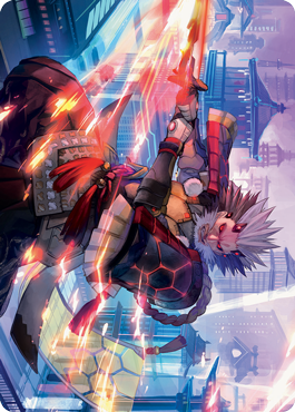 Isshin, Two Heavens as One 2 Art Card [Kamigawa: Neon Dynasty Art Series] - Magic: The Gathering - Card Brawlers | Quebec | Canada |