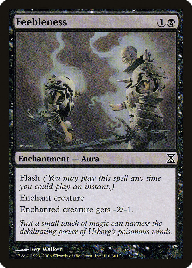 Feebleness [Time Spiral] - Magic: The Gathering - Card Brawlers | Quebec | Canada |