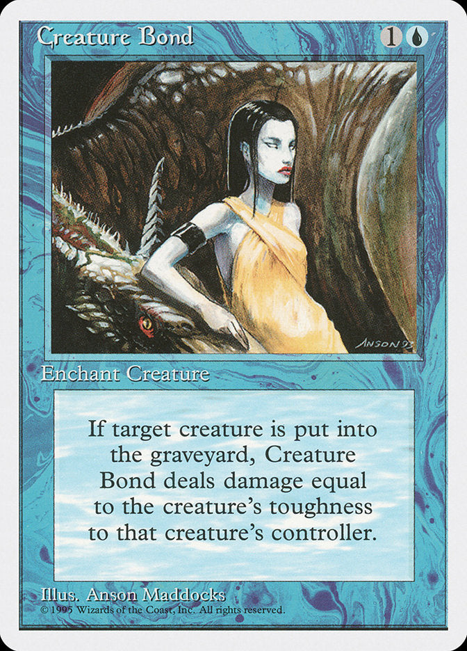 Creature Bond [Fourth Edition] - Magic: The Gathering - Card Brawlers | Quebec | Canada |