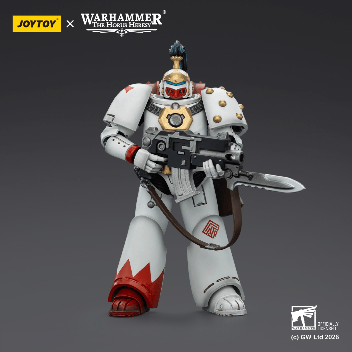 Joytoy - Warhammer 40k - White Scar Legion - MKVI Tactical Legionary - (PREORDER) October 30, 2026