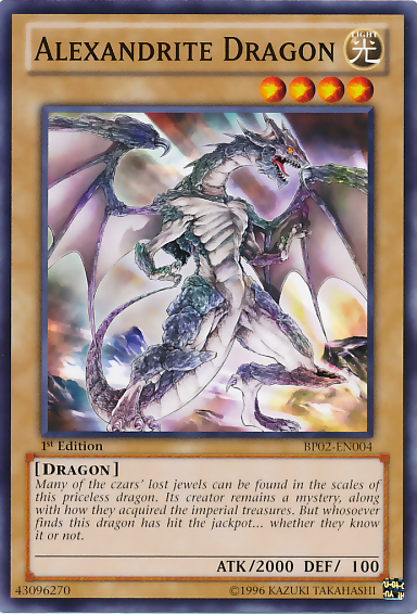 Dragon Alexandrite [Battle Pack 2 : Guerre des Géants] [BP02-EN004] 