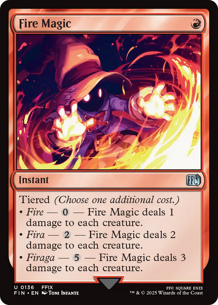 Fire Magic [FINAL FANTASY] - Magic: The Gathering - Card Brawlers | Quebec | Canada |