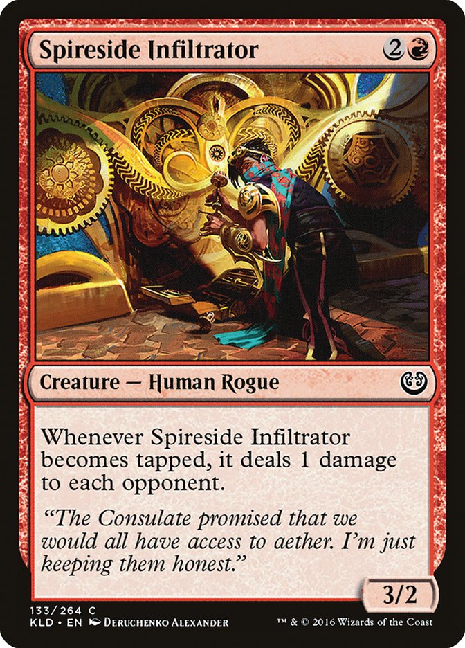 Spireside Infiltrator [Kaladesh] - Magic: The Gathering - Card Brawlers | Quebec | Canada |