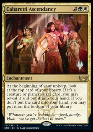 Cabaretti Ascendancy (Promo Pack) [Streets of New Capenna Promos] - Magic: The Gathering - Card Brawlers | Quebec | Canada |