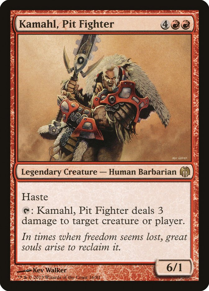 Kamahl, Pit Fighter [Duel Decks: Heroes vs. Monsters] - Magic: The Gathering - Card Brawlers | Quebec | Canada |