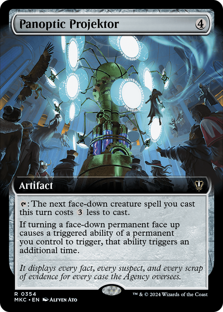 Panoptic Projektor (Extended Art) [Murders at Karlov Manor Commander] - Magic: The Gathering - Card Brawlers | Quebec | Canada |