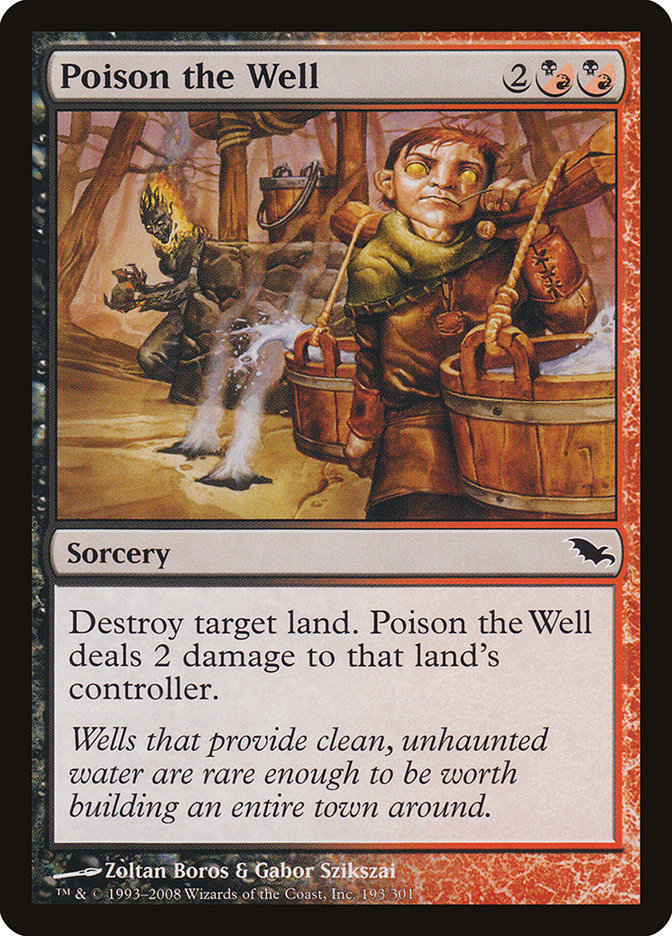 Poison the Well [Shadowmoor] - Magic: The Gathering - Card Brawlers | Quebec | Canada |