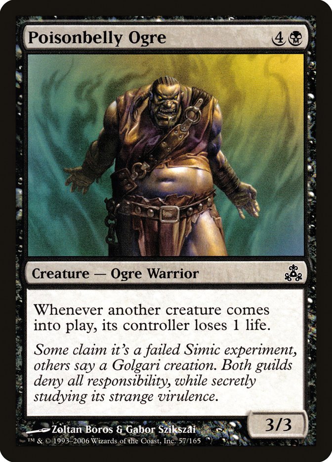 Poisonbelly Ogre [Guildpact] - Magic: The Gathering - Card Brawlers | Quebec | Canada |
