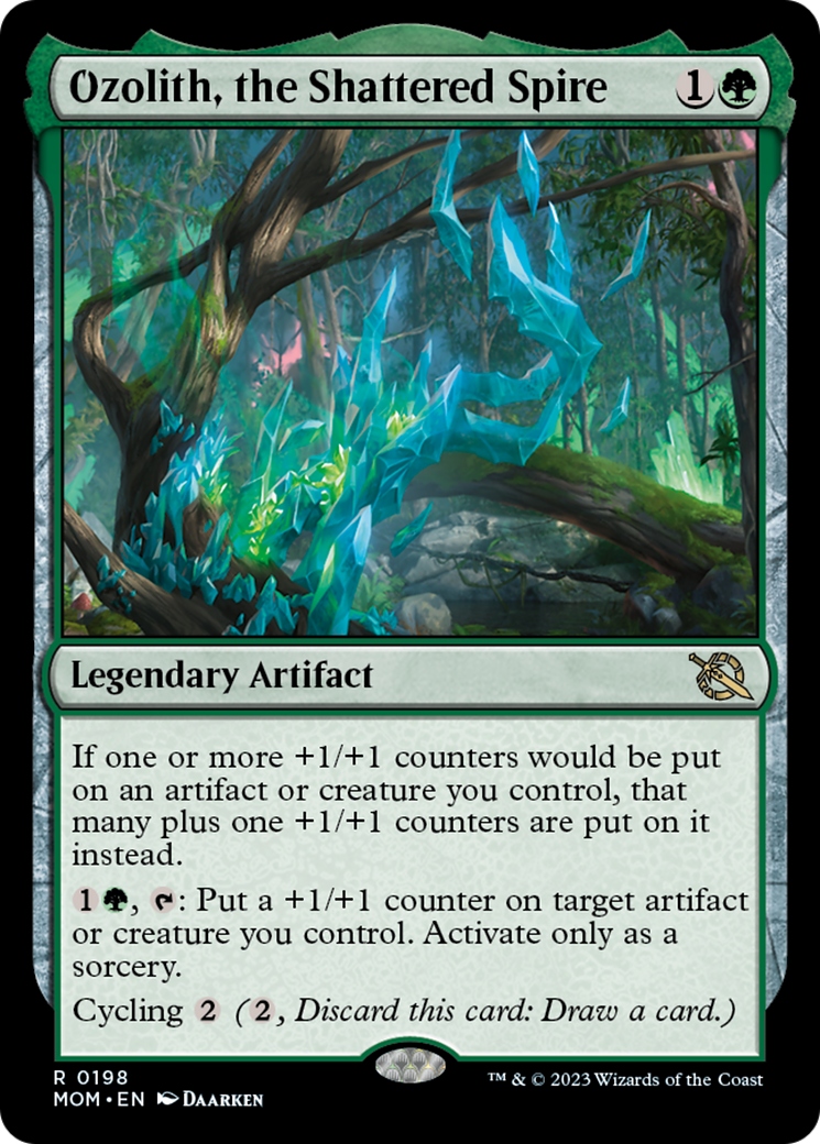 Ozolith, the Shattered Spire [March of the Machine] - Magic: The Gathering - Card Brawlers | Quebec | Canada |