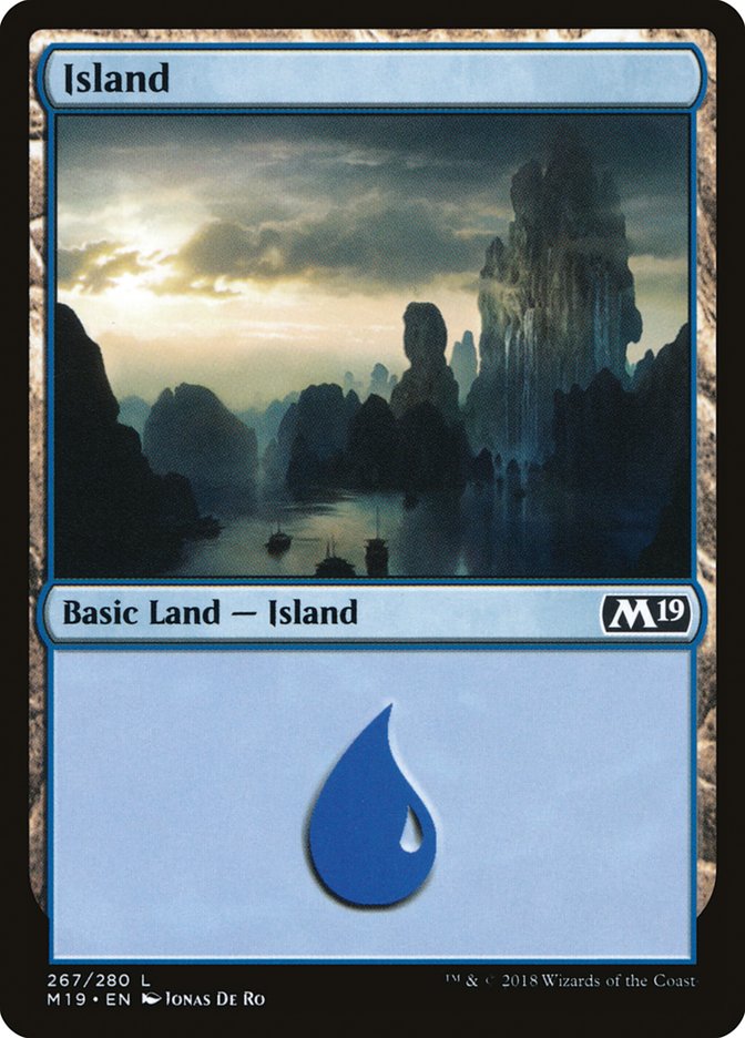 Island (267) [Core Set 2019] - Magic: The Gathering - Card Brawlers | Quebec | Canada |