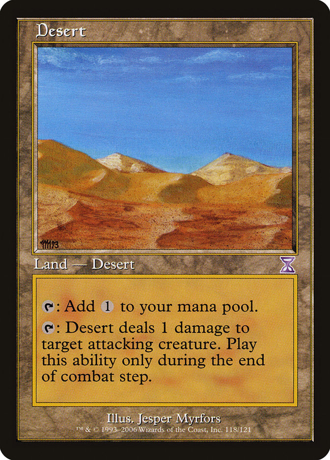 Desert [Time Spiral Timeshifted] - Magic: The Gathering - Card Brawlers | Quebec | Canada |