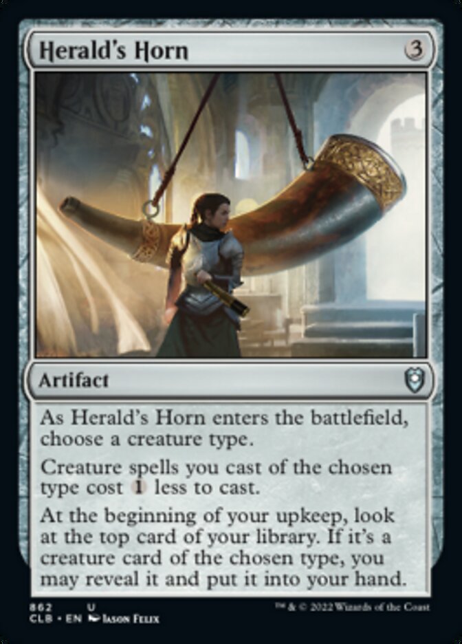 Herald's Horn [Commander Legends: Battle for Baldur's Gate] - Magic: The Gathering - Card Brawlers | Quebec | Canada |