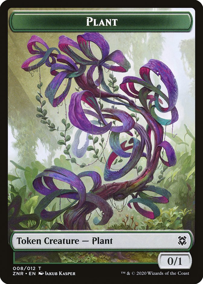 Drake // Plant Double-Sided Token [Zendikar Rising Tokens] - Magic: The Gathering - Card Brawlers | Quebec | Canada |