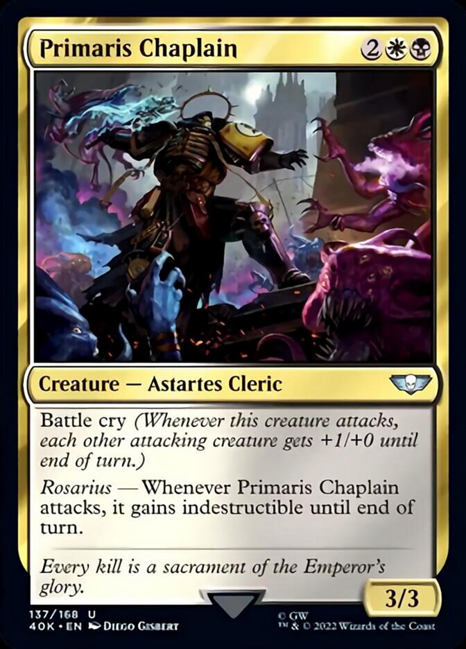 Primaris Chaplain [Warhammer 40,000] - Magic: The Gathering - Card Brawlers | Quebec | Canada |