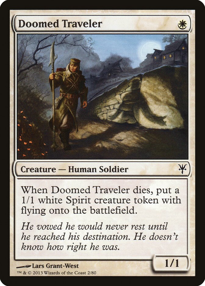 Doomed Traveler [Duel Decks: Sorin vs. Tibalt] - Magic: The Gathering - Card Brawlers | Quebec | Canada |