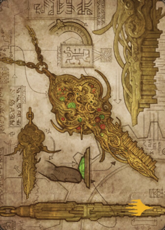 Key to the City Art Card (Gold-Stamped Planeswalker Symbol) [The Brothers' War Art Series] - Magic: The Gathering - Card Brawlers | Quebec | Canada |