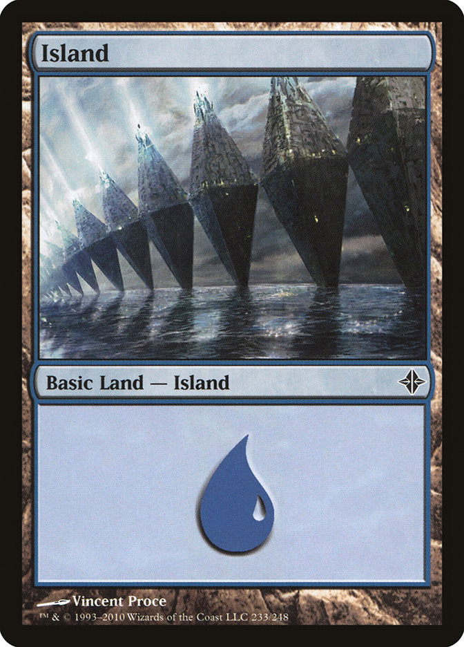 Island (233) [Rise of the Eldrazi] - Magic: The Gathering - Card Brawlers | Quebec | Canada |