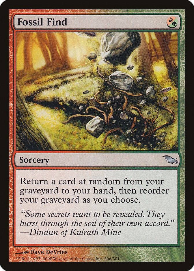 Fossil Find [Shadowmoor] - Magic: The Gathering - Card Brawlers | Quebec | Canada |
