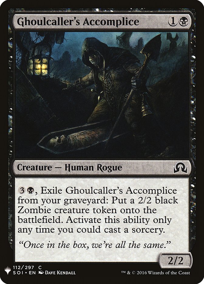 Ghoulcaller's Accomplice [Mystery Booster] - Magic: The Gathering - Card Brawlers | Quebec | Canada |