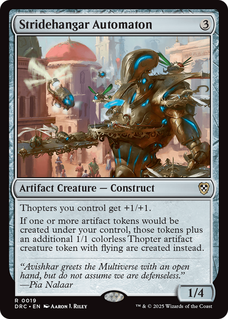 Stridehangar Automaton [Aetherdrift Commander] - Magic: The Gathering - Card Brawlers | Quebec | Canada |
