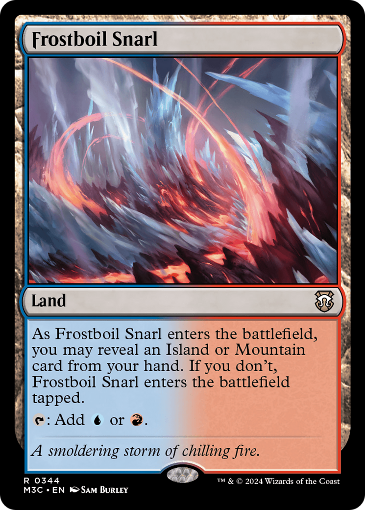 Frostboil Snarl (Ripple Foil) [Modern Horizons 3 Commander] - Magic: The Gathering - Card Brawlers | Quebec | Canada |